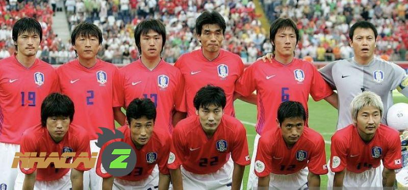 Hình ảnh của đội tuyển Hàn Quốc
