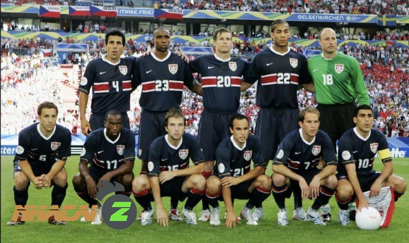 Hình ảnh của đội tuyển Mỹ