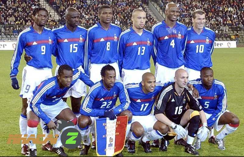Hình ảnh của đội tuyển Pháp