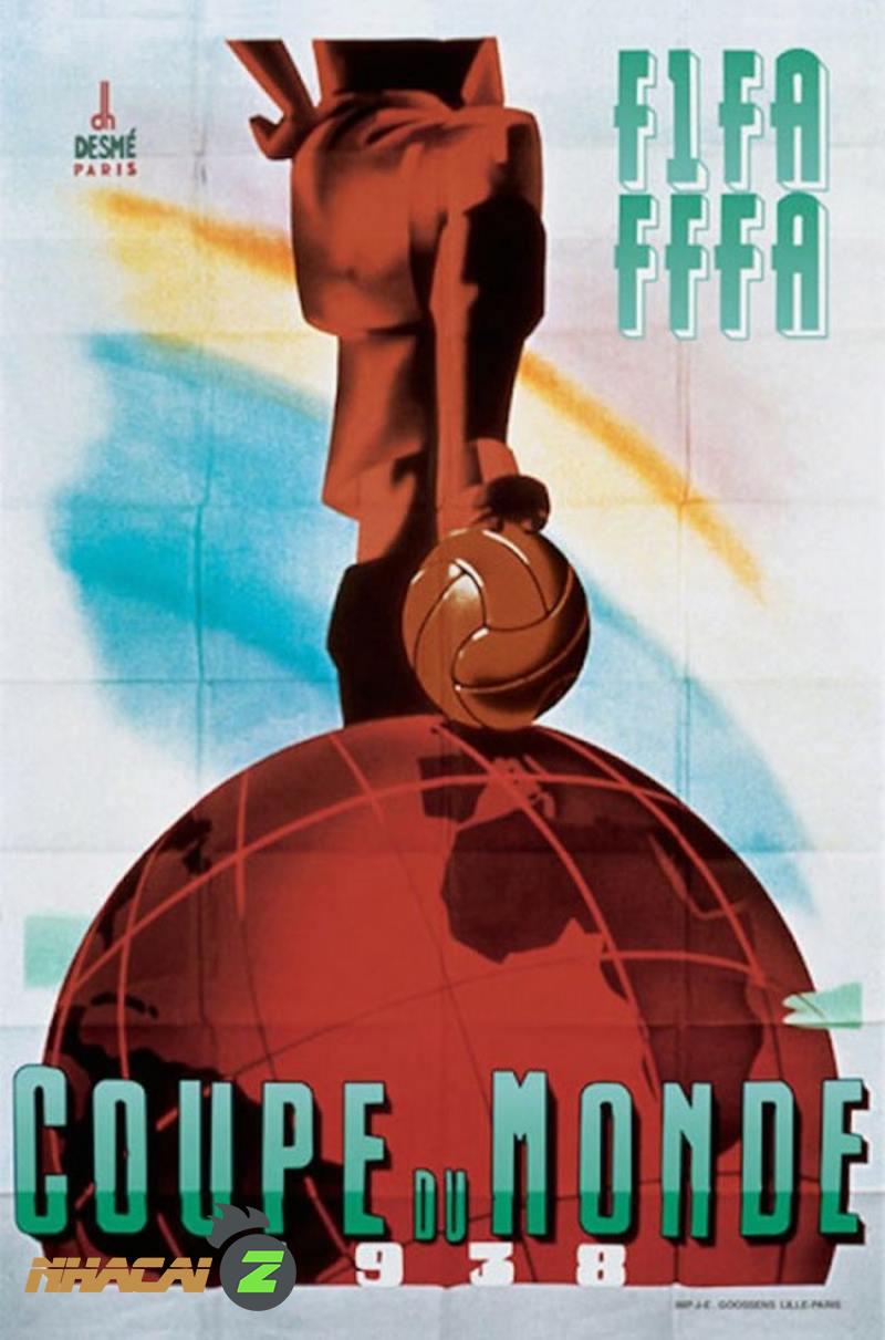 Khắc họa cầu thủ tiến tới chức vô địch, chinh phục nền bóng đá thế giới vào năm 1938 tổ chức tại Pháp