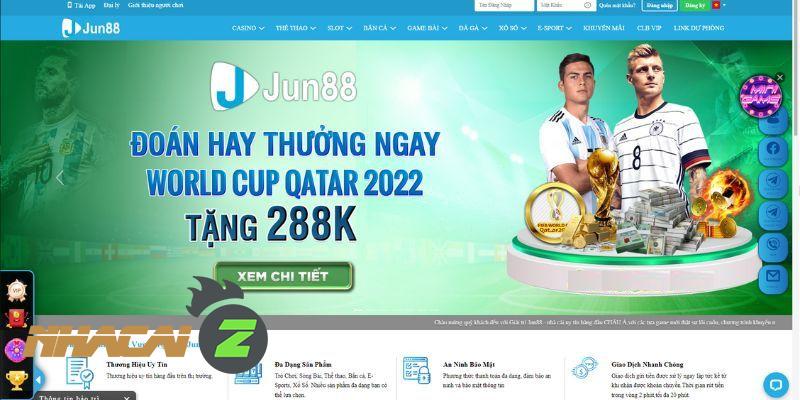App JUN88 chuyên cung cấp các sản phẩm casino online uy tín